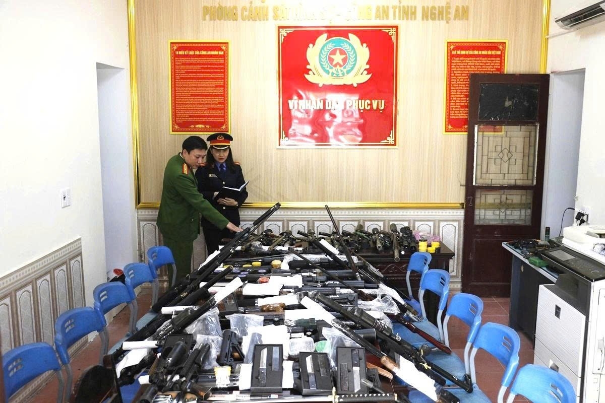 Tang vật chuyên án thu giữ