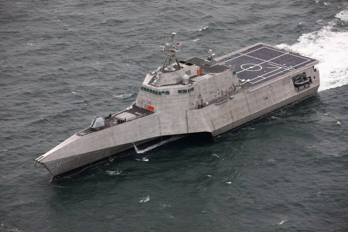 Tàu chiến USS CINCINNATI (LCS 20) (Ảnh: Hải quân Mỹ) 