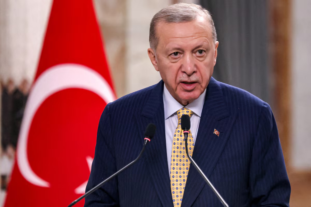 Tổng thống Thổ Nhĩ Kỳ Recep Tayyip Erdogan (Ảnh: Reuters).
