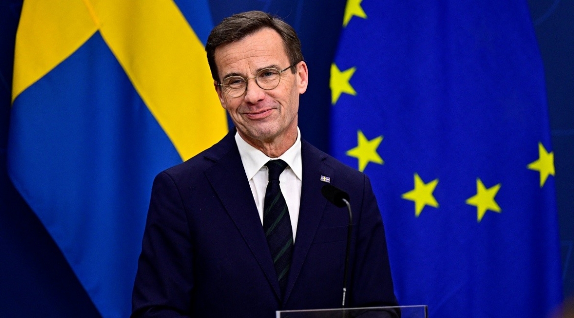 Thủ tướng Thụy Điển Ulf Kristersson    Ảnh:  Ảnh: Reuters