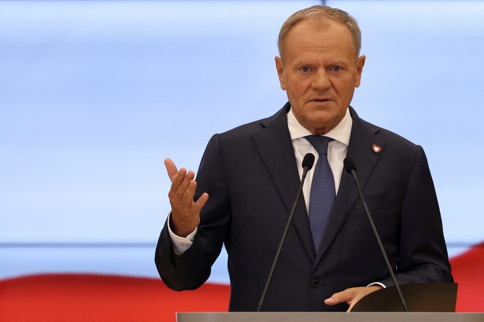 Thủ tướng Ba Lan Donald Tusk. Ảnh: Reuters