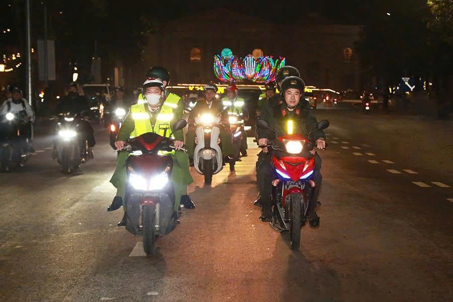 Công an tỉnh huy động 100% quân số các Tổ 373 từ cấp tỉnh đến cơ sở tổ chức tuần tra, kiểm soát trong tối 20/1.