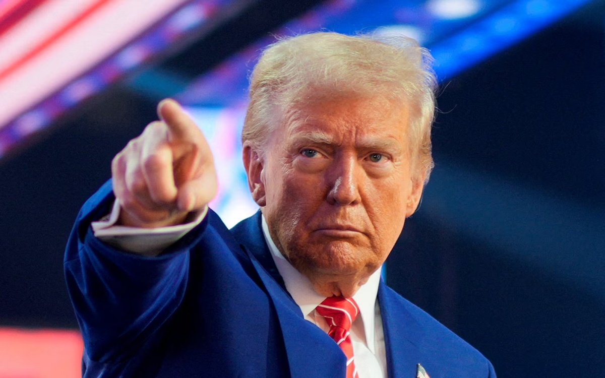 Ông Trump tỏ rõ quyết tâm trong vấn đề Venezuela. Ảnh: Reuters.