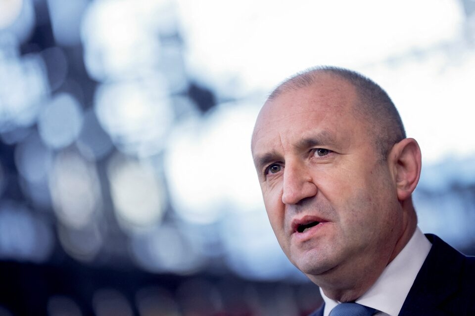 Tổng thống Bulgaria Rumen Radev. (Ảnh: Theo Reuters)