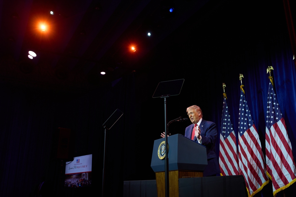 Tổng thống Mỹ Donald Trump. Ảnh: AP.