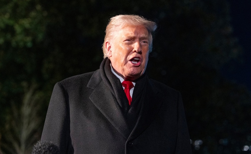 Tổng thống Mỹ Donald Trump cho rằng Hội đồng Hòa bình do ông đề xuất có thể thay thế Liên hợp quốc. Ảnh: AP