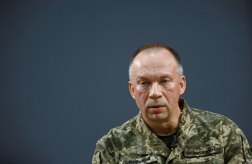 Tổng tư lệnh Ukraine Oleksandr Syrskyi thừa nhận quân đội buộc phải ưu tiên bổ sung quân cho những đơn vị ở điểm nóng và chịu tổn thất cao nhất. Ảnh: Reuters