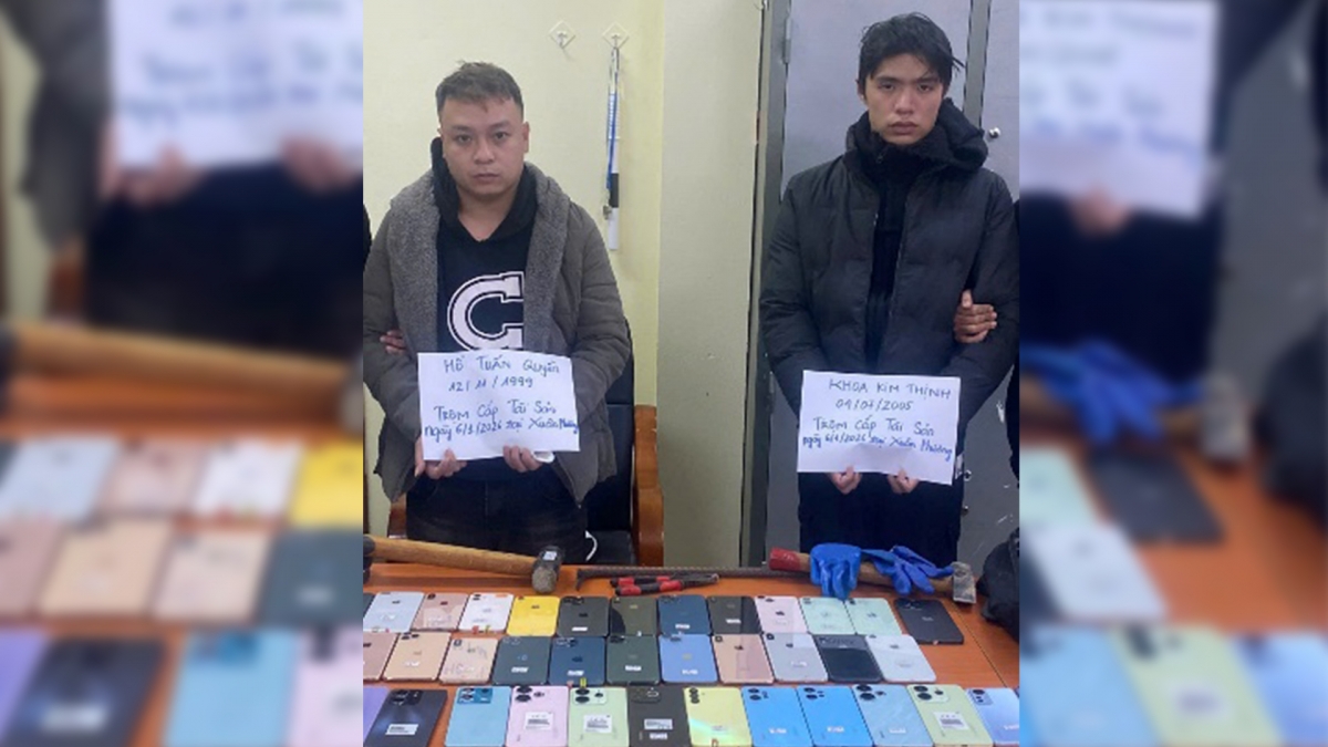 Hai đối tượng bị bắt giữ