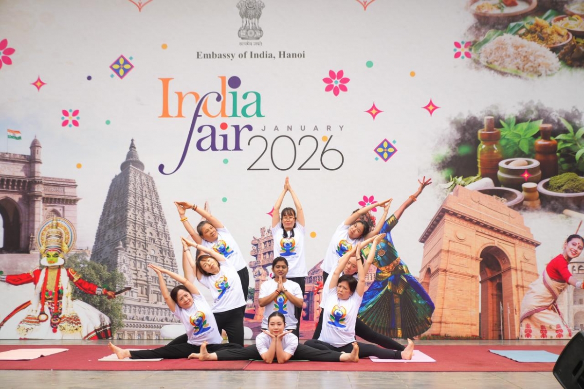 Hội chợ Ấn Độ năm 2026 (India Fair 2026) được tổ chức tại công viên Thống Nhất, Hà Nội. Nguồn: Đại sứ quán Ấn Độ