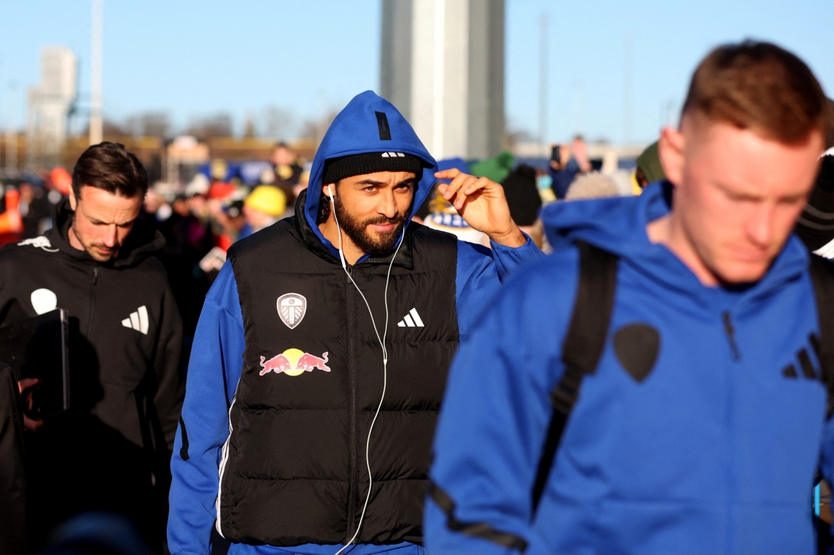 Tiền đạo Dominic Calvert-Lewin của Leeds tràn đầy tự tin (Ảnh: Reuters)