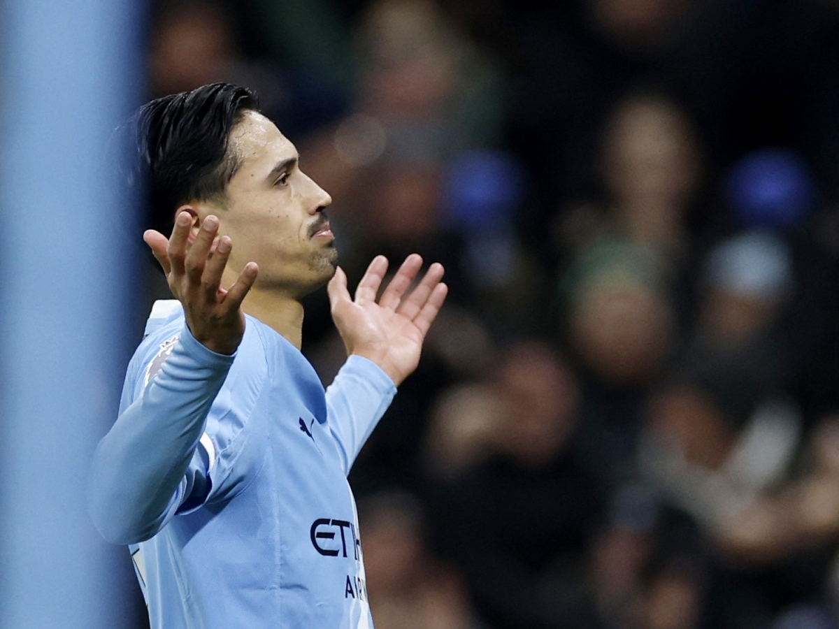 Man City vượt lên dẫn trước nhờ bàn thắng đẹp của Tijjani Reijnders (Ảnh: Reuters).