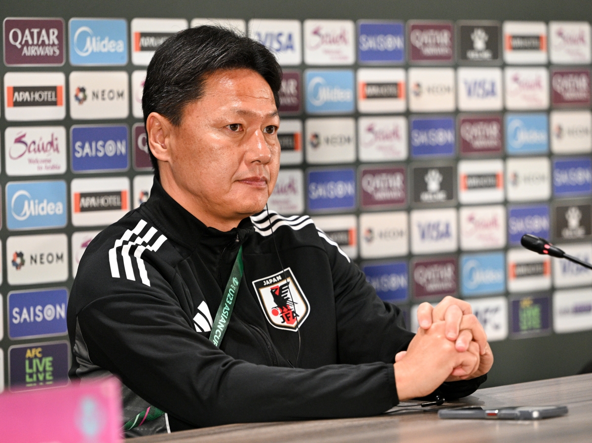 HLV Go Oiwa thận trọng trước trận đấu (Ảnh: AFC).