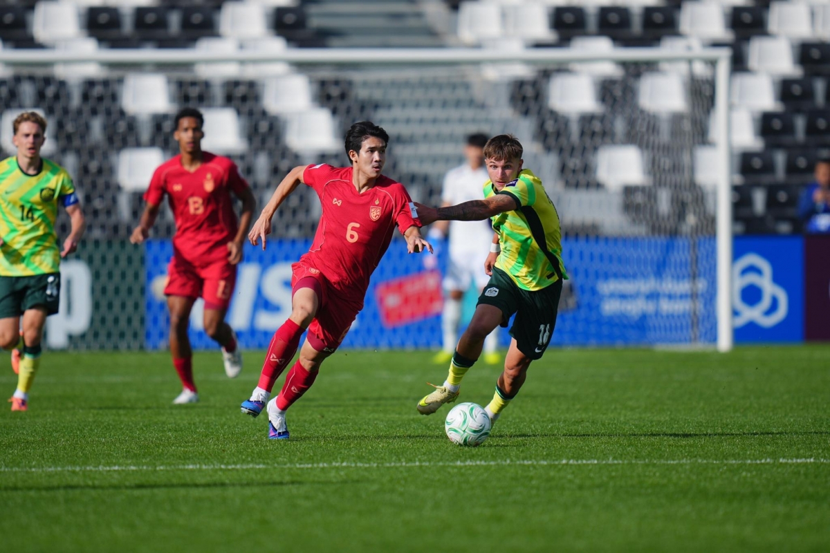 U23 Thái Lan gặp khó sau trận thua U23 Australia (Ảnh: AFC)