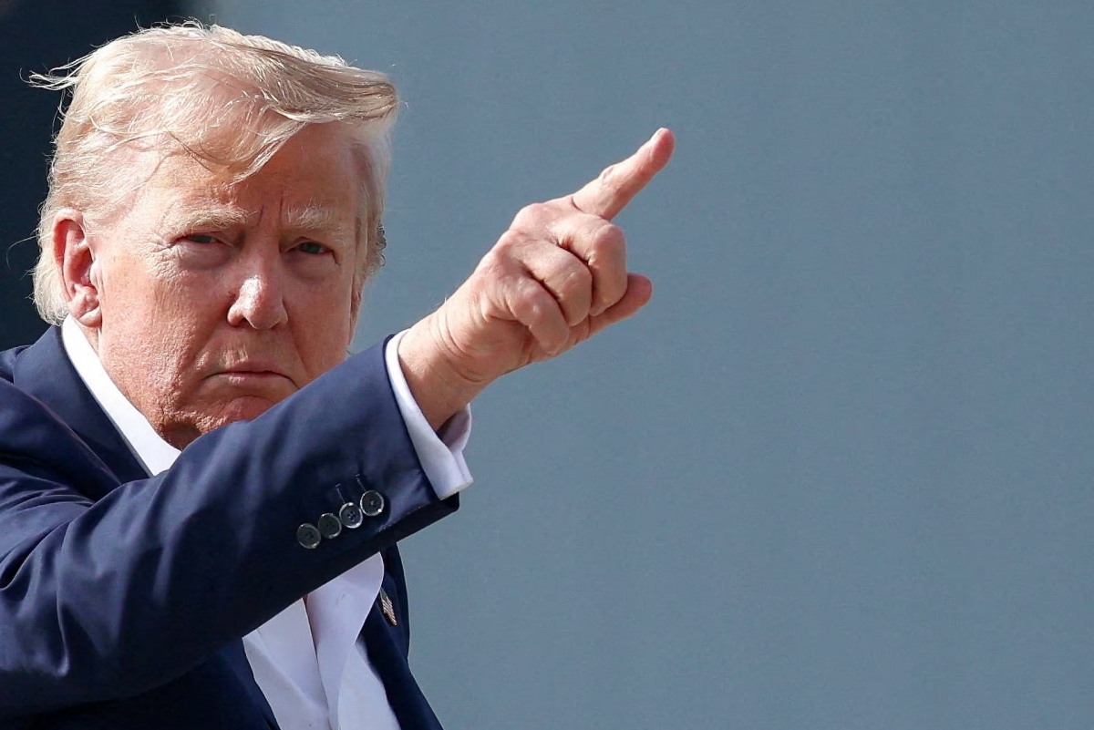 Tổng thống Mỹ Trump. Ảnh: Reuters.