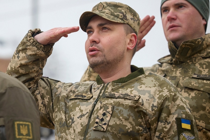 Trung tướng Kyrylo Budanov, người đứng đầu Cơ quan Tình báo Quốc phòng Ukraine (GUR). Ảnh: AP