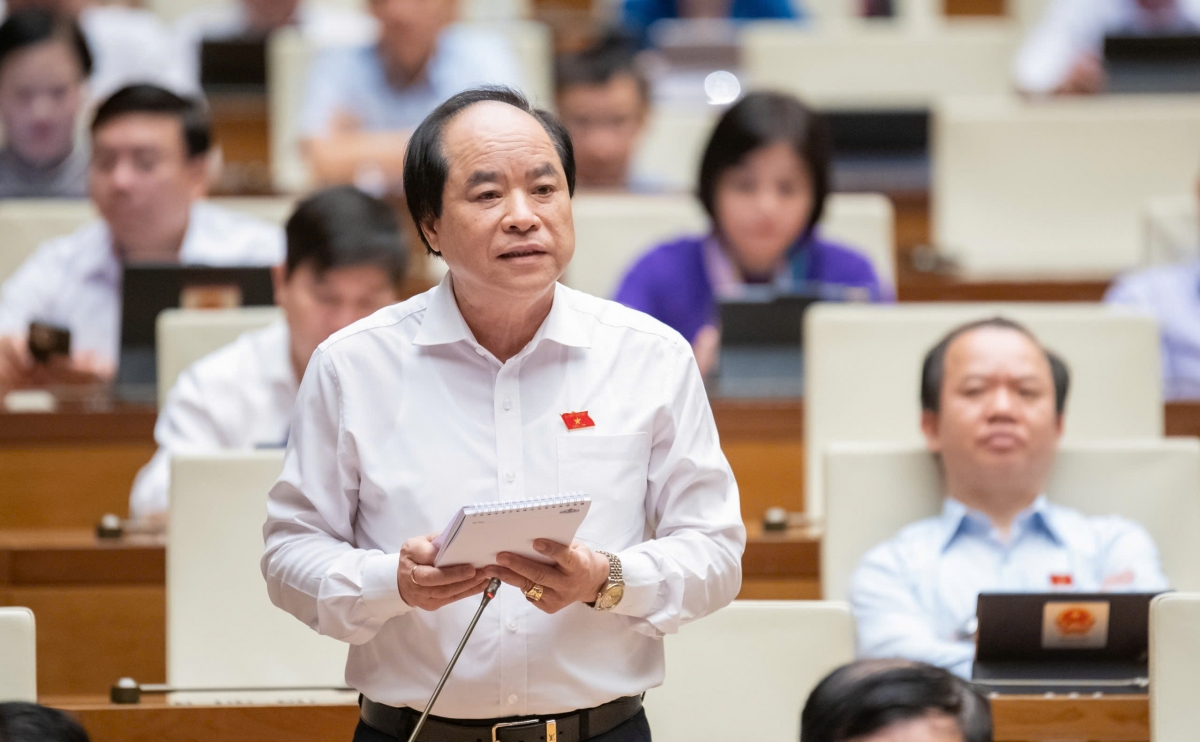 Đại biểu Quốc hội Trương Xuân Cừ (đoàn TP. Hà Nội) - Ảnh: Quốc hội