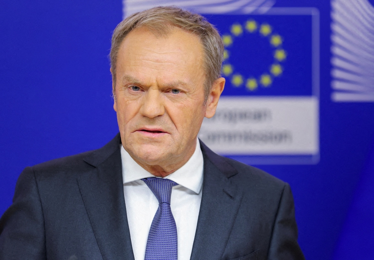 Thủ tướng Ba Lan Donald Tusk. (Ảnh: Reuters)