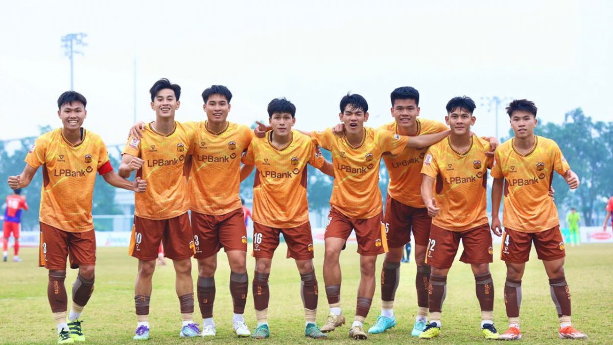 U19 HAGL giành chiến thắng đậm (Ảnh: VFF)