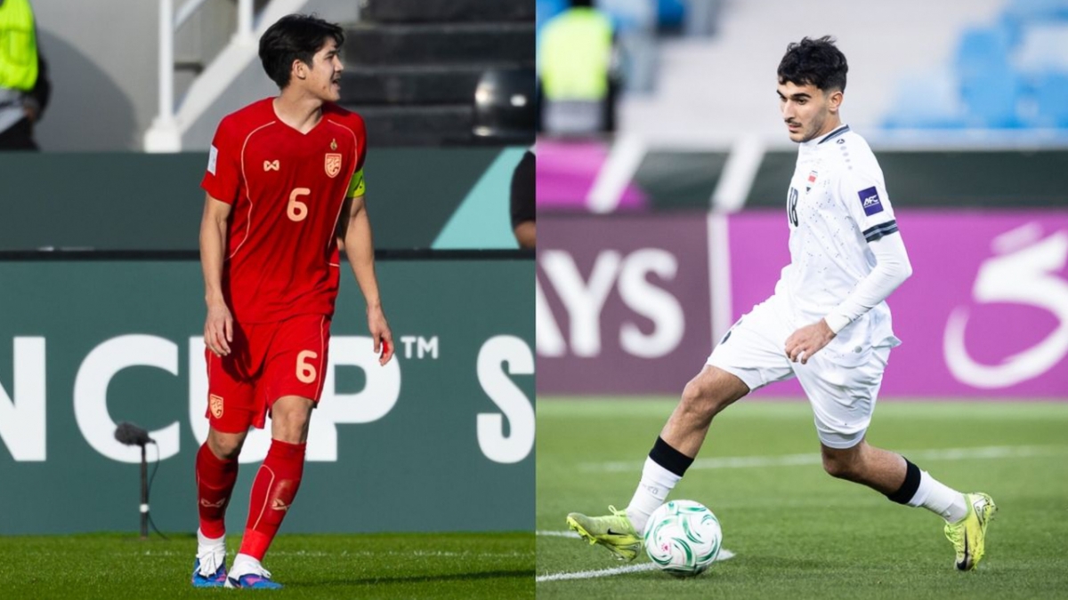 U23 Thái Lan chạm trán U23 Iraq ở lượt trận thứ hai VCK U23 châu Á 2026 (Ảnh: AFC)