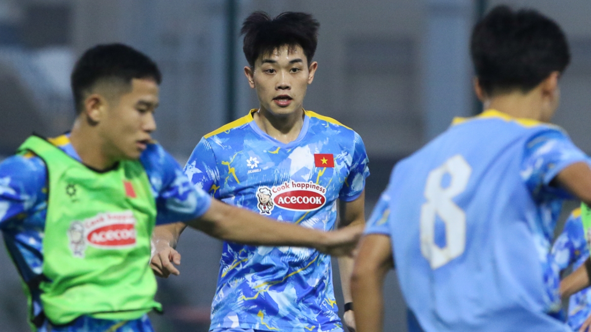 U23 Việt Nam có buổi tập đầu tiên tại Saudi Arabia (Ảnh: VFF)