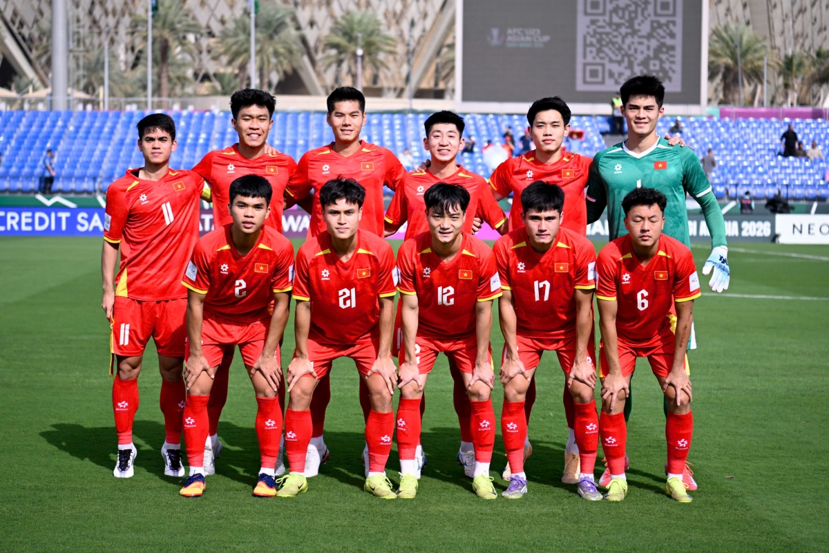 U23 Việt Nam có cơ hội giành vé sớm và tứ kết U23 châu Á 2026 (Ảnh: AFC).