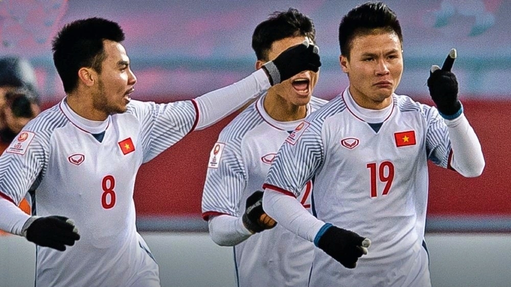 U23 Việt Nam gây tiếng vang ở U23 châu Á 2018 tại Thường Châu (Ảnh: AFC).
