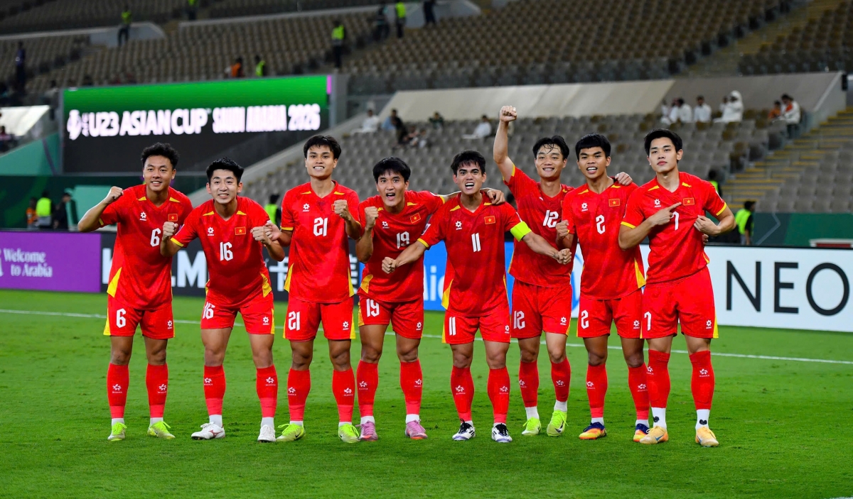 Trận bán kết U23 châu Á 2026 giữa U23 Việt Nam vs U23 Trung Quốc diễn ra lúc 22h30 ngày 20/1. (Ảnh: AFC)