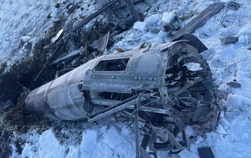 Tình báo quân sự Ukraine cho biết UAV Geran-5 sử dụng động cơ phản lực và có thể đạt tốc độ 600km/h. Ảnh: HUR