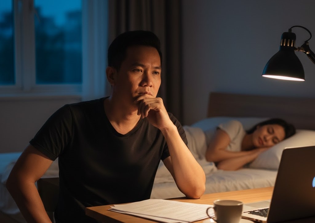 Sau nhiều năm chung sống, mối quan hệ vợ chồng tôi dần lạnh nhạt hơn (Ảnh minh họa, nguồn: AI)