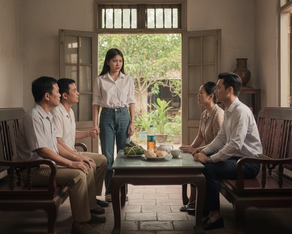 Tôi khó xử khi được bố mẹ mai mối (Ảnh minh họa, nguồn: AI0