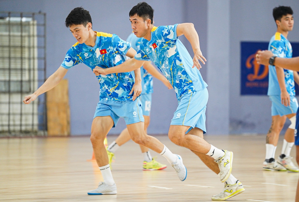 ĐT Futsal Việt Nam sẵn sàng cho VCK Futsal châu Á 2026 (Ảnh: VFF).