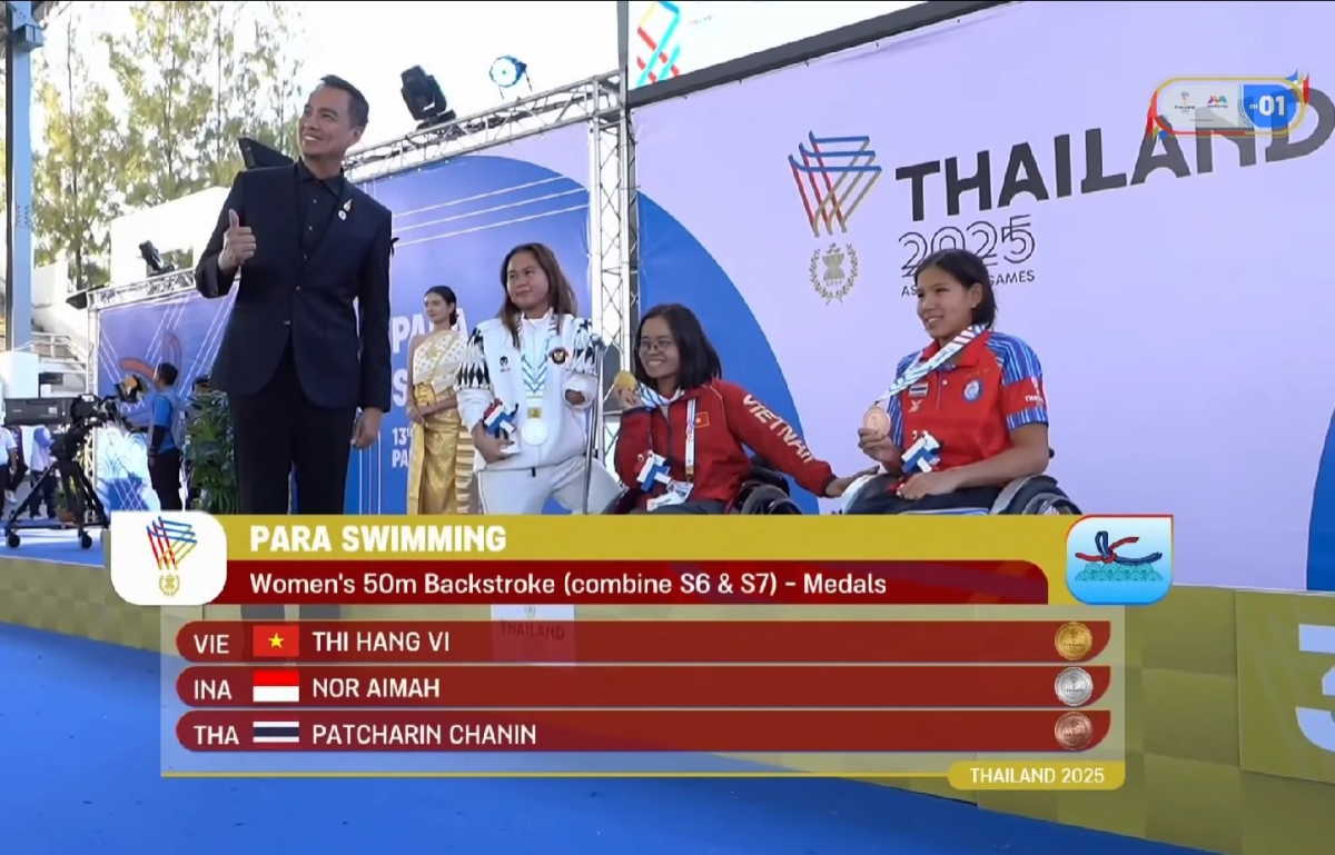 Vi Thị Hằng giành cú đúp HCV trong ngày 21/1.