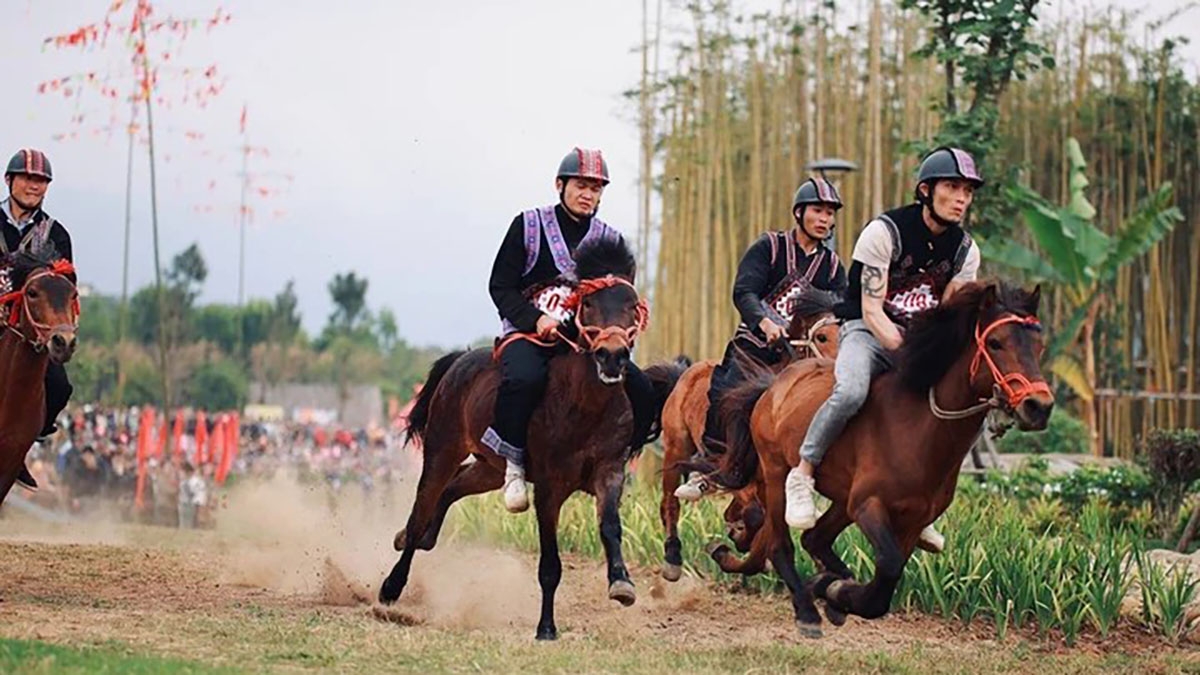 Lễ hội đua ngựa đầu Xuân - Shanrila Mường Lò có nguồn gốc từ tập quán nuôi ngựa, thuần dưỡng ngựa của người dân vùng cao Tây Bắc.