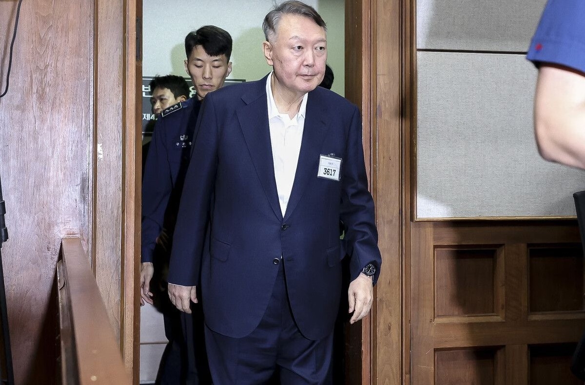 Cựu Tổng thống Yoon Suk Yeol bị xét xử liên quan lệnh thiết quân luật. (Ảnh: Jiji Press)