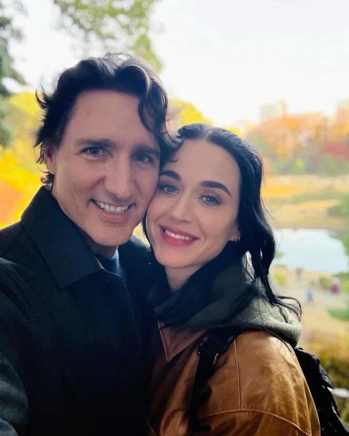 Katy Perry và Justin Trudeau. Ảnh: Instagram