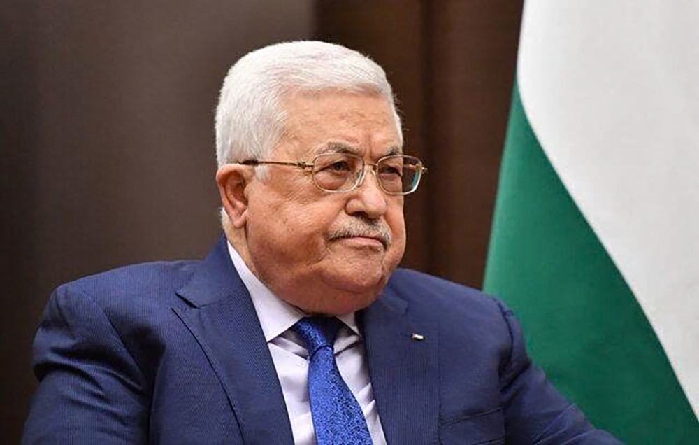 Tổng thống Palestine Mahmoud Abbas. Ảnh: Reuters