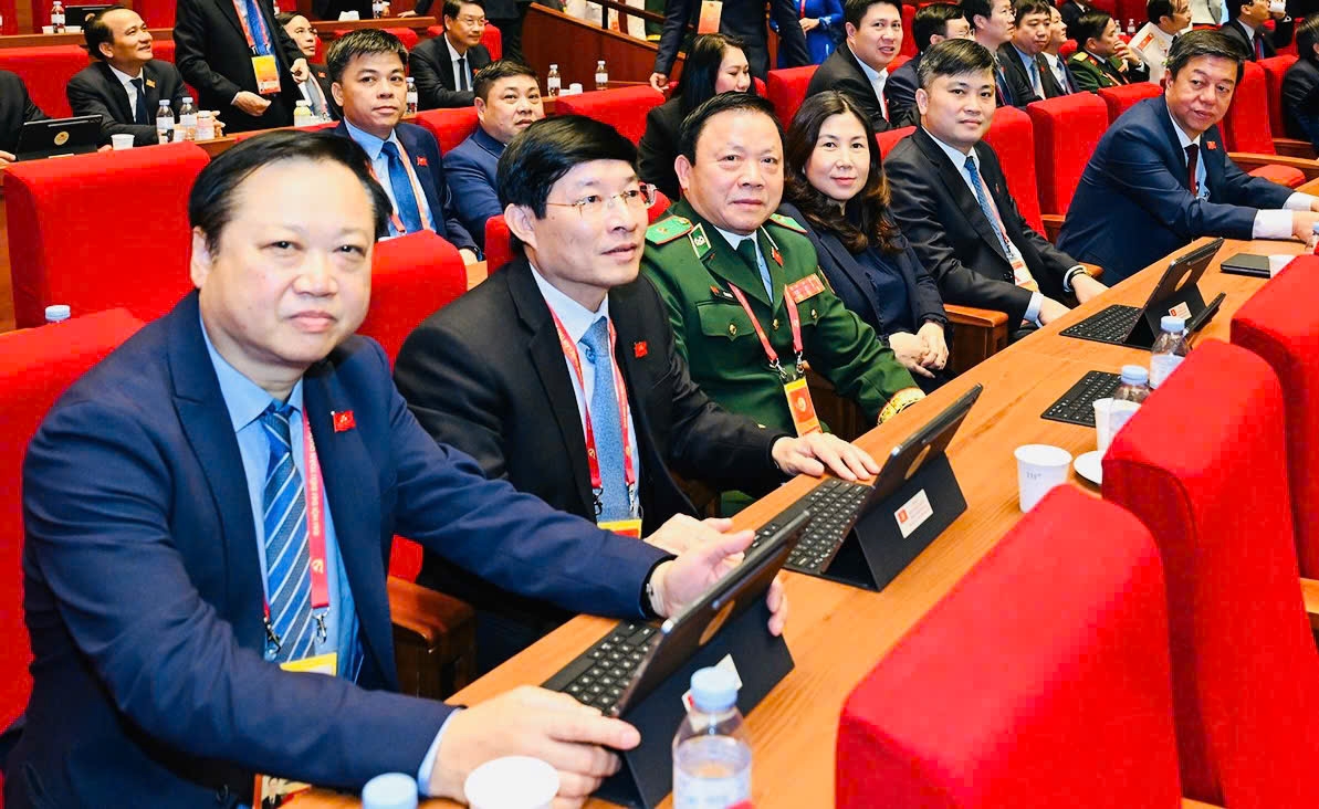 Các đại biểu tham dự Đại hội XIV của Đảng tin tưởng những quyết sách được thông qua tại Đại hội sẽ tạo nền tảng vững chắc, định hướng lâu dài cho sự phát triển của đất nước và tương lai của dân tộc trong nhiều năm tới