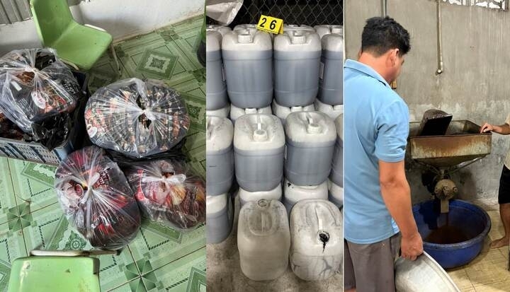 Tang vật thu giữ tại cơ sở của 2 đối tượng. (Ảnh: Công an cung cấp)