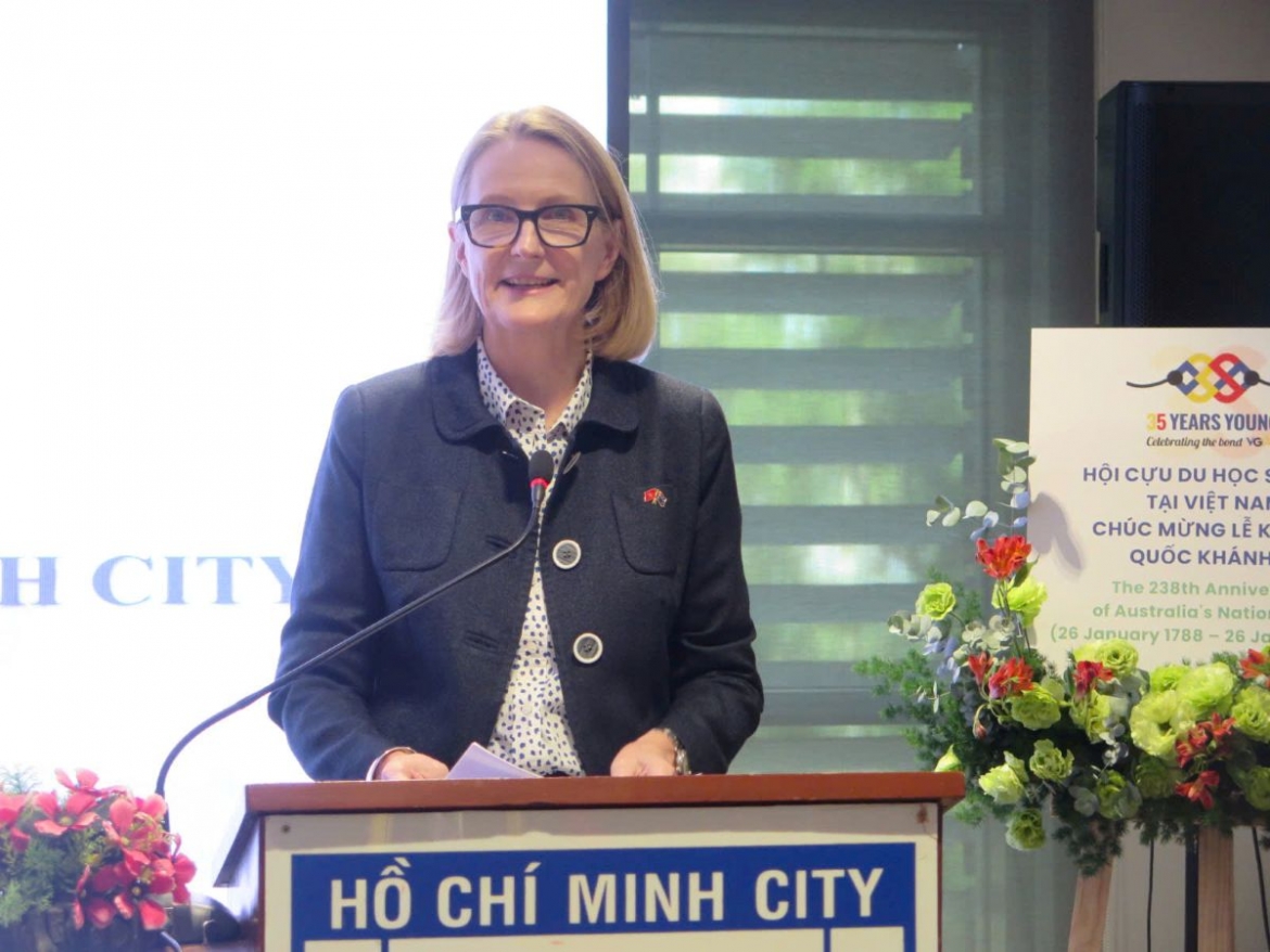 Bà Sarah Hooper, Tổng Lãnh sự Australia tại TP.HCM