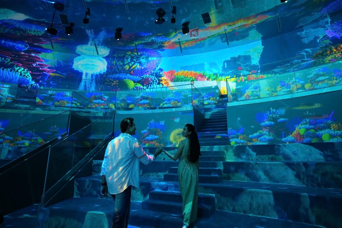 Hòa mình trong những sắc màu nghệ thuật tại Ice Jungle