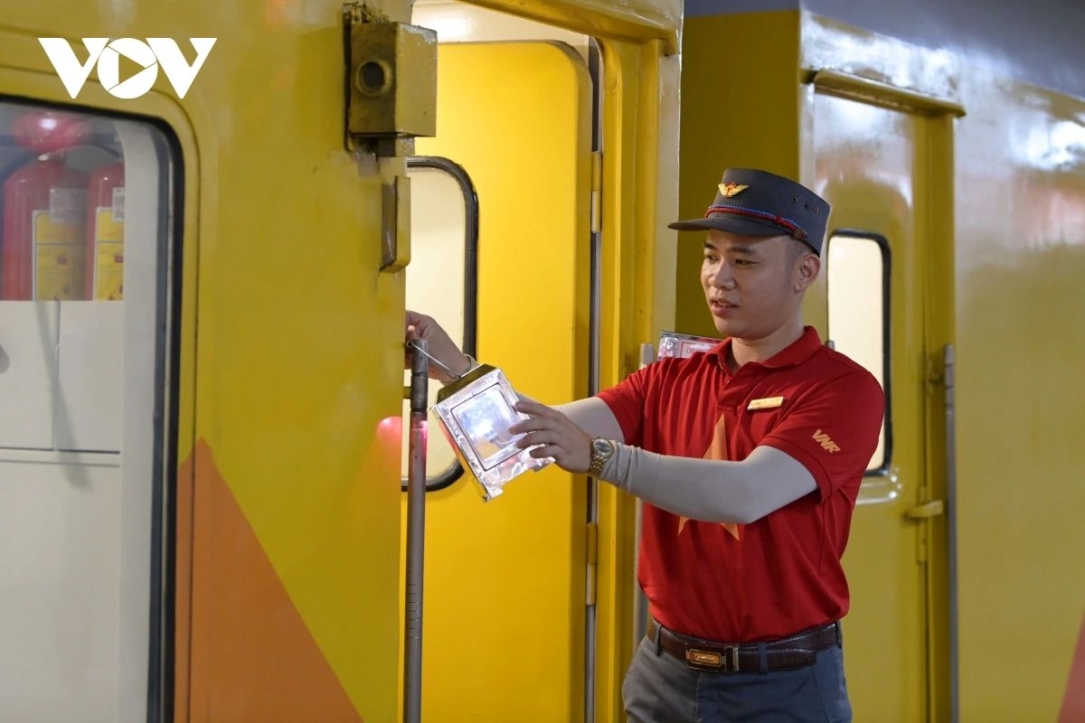 “We call it the Happiness train, because it travels through the very moment of the New Year’s Eve countdown,” Viet says, referring to the train’s journey across the country at the stroke of midnight.