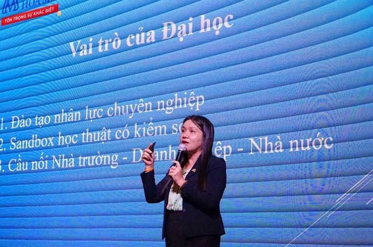 Thạc sĩ Đỗ Thị Hồng Hà, Trường Đại học Hoa Sen