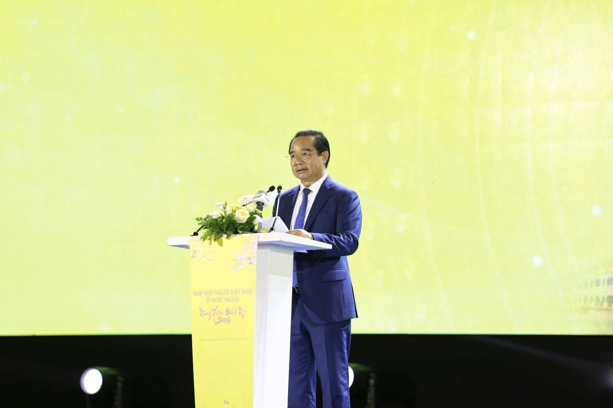 Ông Nguyễn Văn Được, Chủ tịch UBND TP.HCM chúc Tết bà con kiều bào