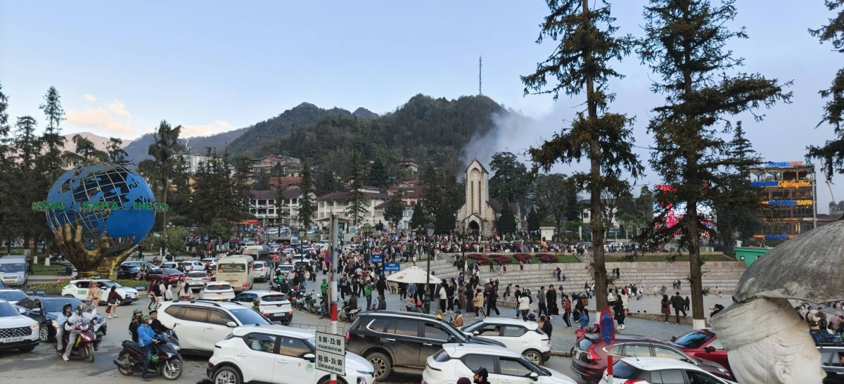 Sa Pa (Lào Cai) cũng là điểm nóng du lịch trong dịp Tết Bính Ngọ 2026. Nguồn: FB Truyền hình Sa Pa