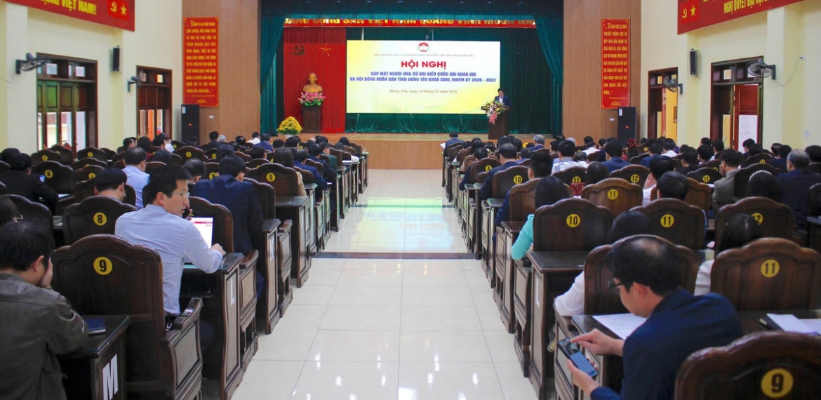 Quang cảnh buổi gặp mặt.