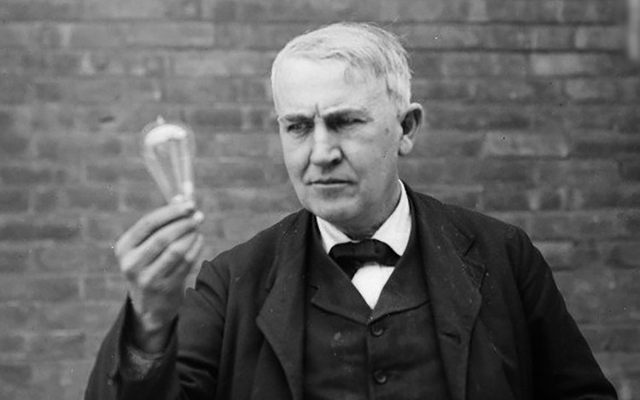 Nhà sáng chế Mỹ, Thomas Edison. Ảnh: Wikipedia.