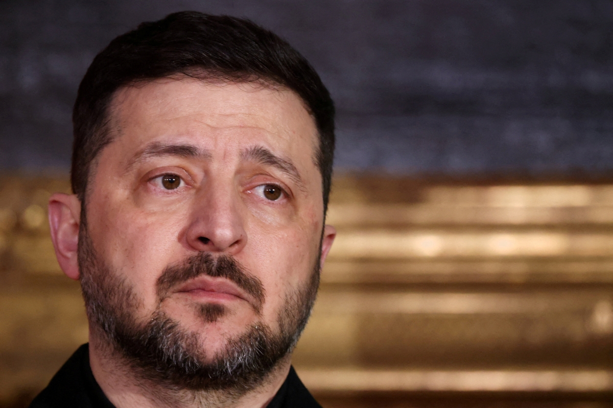 Tổng thống Ukraine Volodymyr Zelensky. Ảnh: Reuters