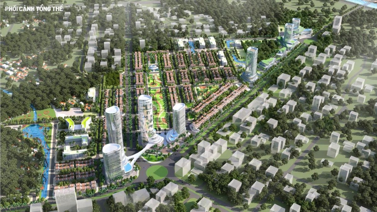 Khu đô thị mới phía Tây Nam, phường Bắc Giang, tỉnh Bắc Ninh (67,7 ha).