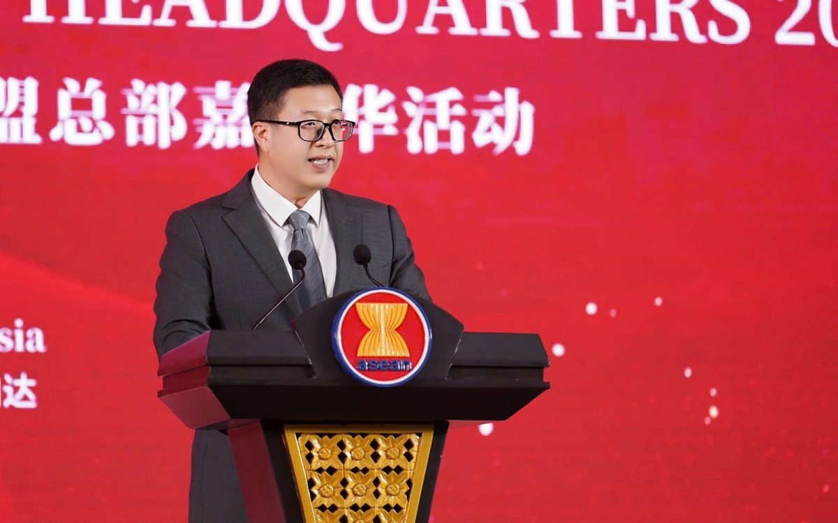 Ông Lê Phan, Phó Trưởng Ban Tuyên truyền kiêm Chủ nhiệm Văn phòng báo chí Khu tự trị dân tộc Choang Quảng Tây, Trung Quốc.