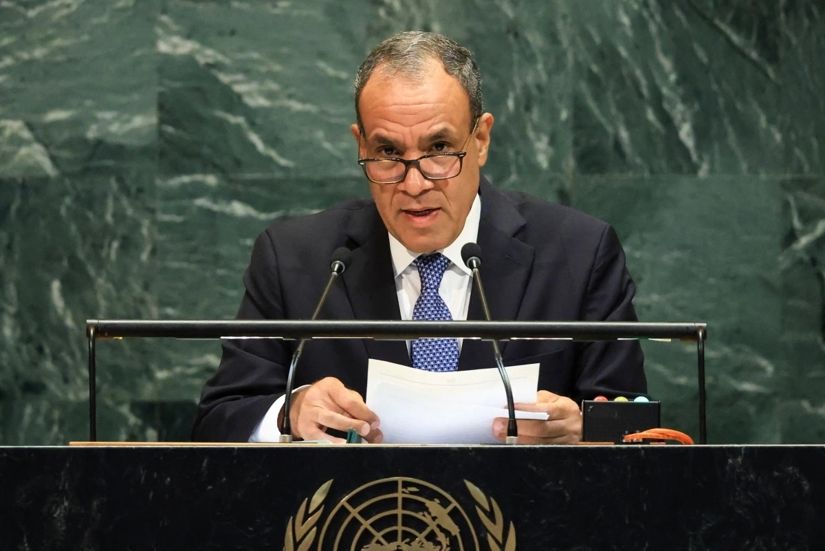Ngoại trưởng Ai Cập Badr Abdelatty. (Ảnh: Reuters)